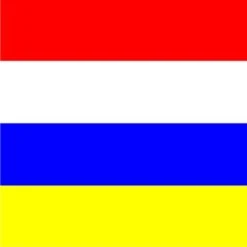 Size 4 Division Signal Flag With Line Snap And Ring