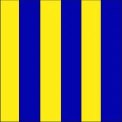 Size 3-1/2 Letter G Signal Flag With Line Snap And Ring