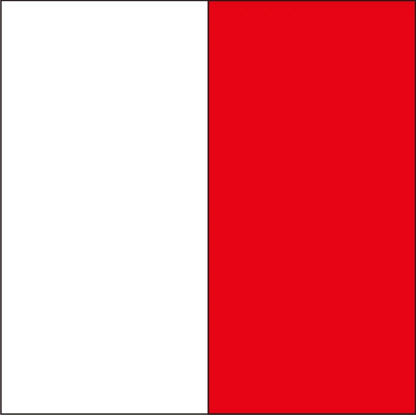 Size 6 Letter H Signal Flag With Line Snap And Ring 3 Size 6 Letter H Signal Flag With Line Snap And Ring