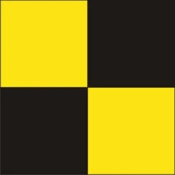 Size 8 Letter L Signal Flag With Line Snap And Ring