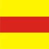 Size 6 Number 2 Signal Flag With Line Snap And Ring -Mystic shop Signal Flags Number 2 thnr v1
