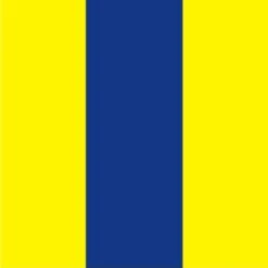 Size 3-1/2 Number 8 Signal Flag With Line Snap And Ring