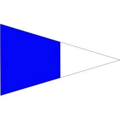 Size 4 2nd Substitute Pennant With Line Snap And Ring