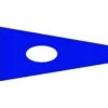Size 4 Number 2 Signal Pennant With Line Snap And Ring -Mystic shop Signal Pennant Numeral 2 uky4 u8