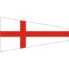 Size 6 Number 8 Signal Pennant With Line Snap And Ring -Mystic shop Signal Pennant Numeral 8 auwz da