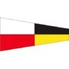Size 4 Number 9 Signal Pennant With Line Snap And Ring -Mystic shop Signal Pennant Numeral 9 11xd n7